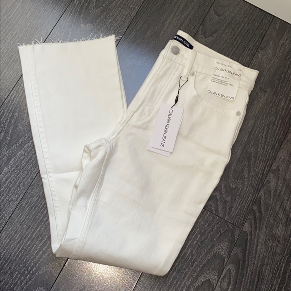 SALE!NWT Calvin Klein Jeans High Rise Kick Boot
